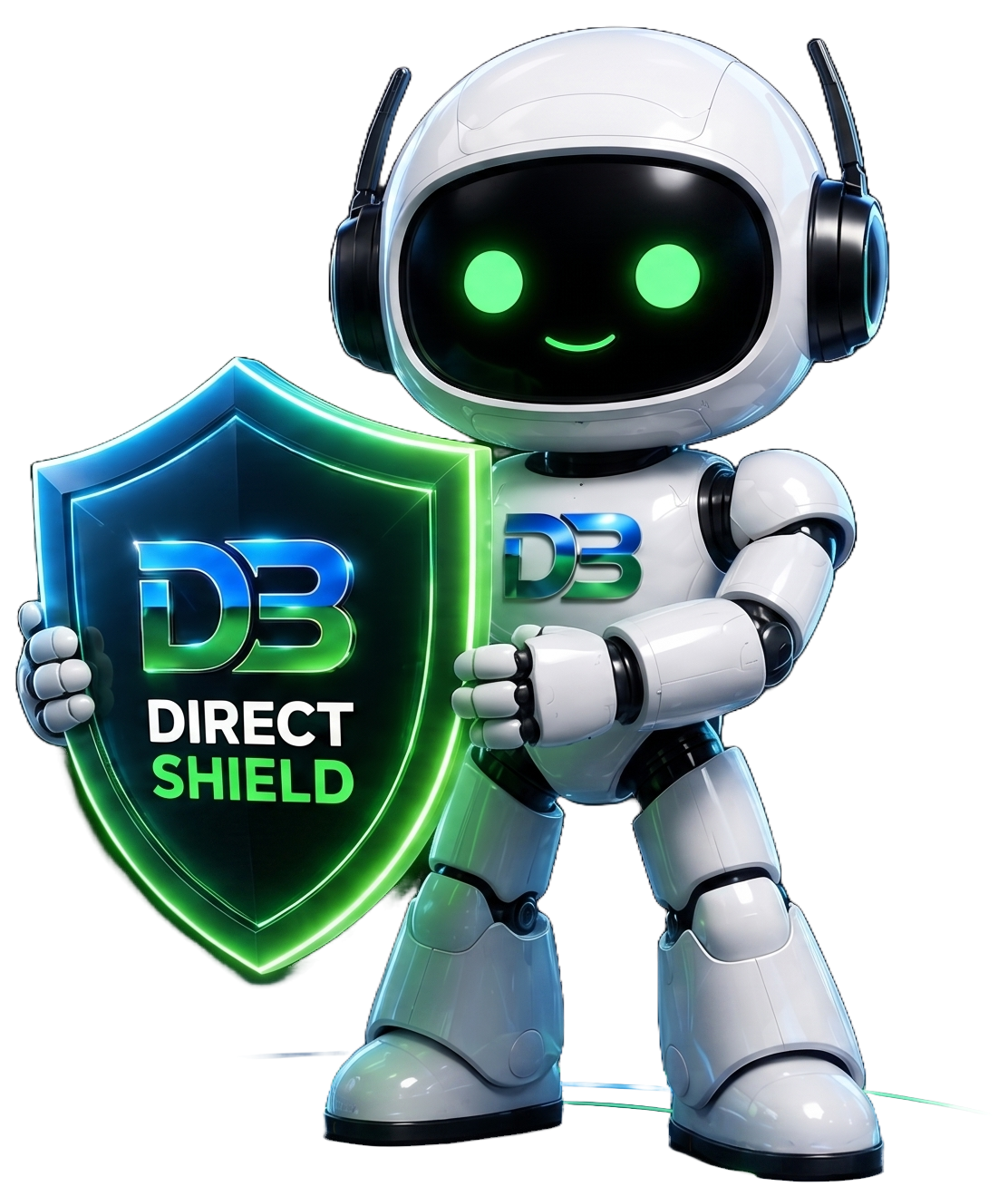 Direct Barcode Direct Shield mascot