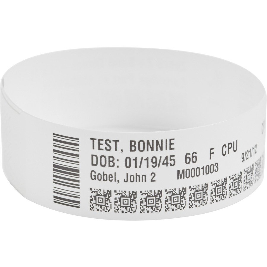 Zebra Z-Band Direct Wristband Cartridge Kit (Yellow)