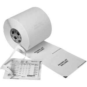 Zebra Z-Slip Shipping Label — 6.625" × 6"