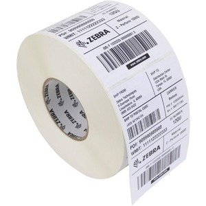 Zebra Z-Select 4000D 7.5 mil Tag — 1.25″ × 2.25″