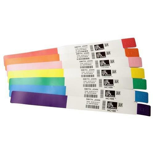 Zebra Z-Band Splash Thermal Label — 1″ × 10″ (10012719-5)