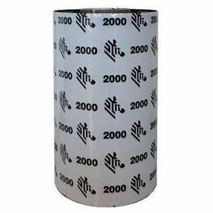 Zebra Wax Ribbon — 110mm × 300m