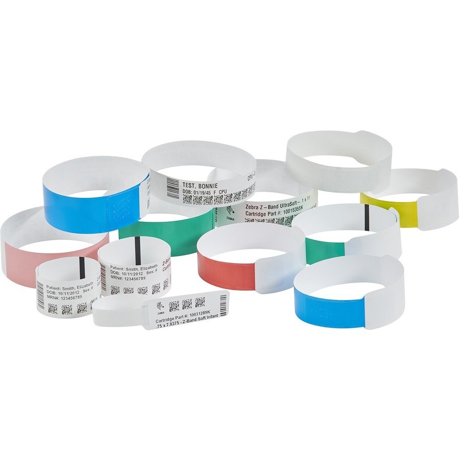 Zebra Z-Band UltraSoft Wristband Cartridge Kit (Pink)