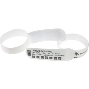 Zebra Z-Band UltraSoft Thermal Label — 1" × 6"