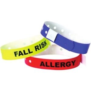 Zebra SPOT ALERT POLYESTER LABEL, 6 1.3125" X .375" AND 6 .75" X