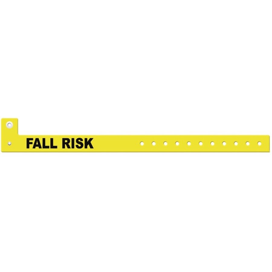 Zebra YELLOW – FALL RISK SPOT ALERT POLYESTER LABEL, 6 1.3125″ X