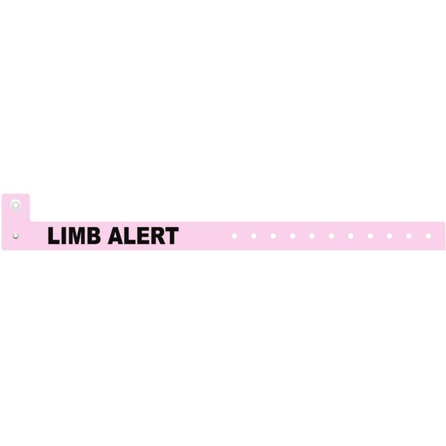 Zebra PINK – LIMB ALERT SPOT ALERT POLYESTER LABEL, 6 1.3125″ X .375″