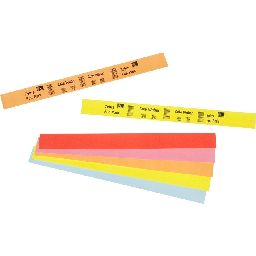 Zebra RFID Wristband (Yellow)