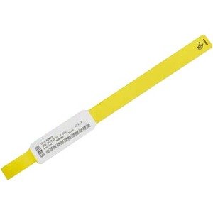 Zebra Non-printable HF Wristband – Clip