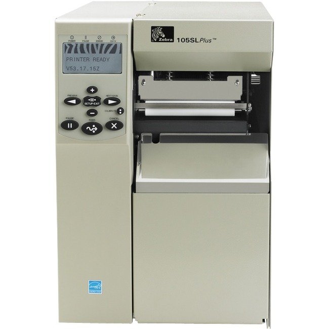 Zebra 105 SLPLUS SERIES, 300 DPI, 64 MB ON-BOARD LINEAR FLASH MEMORY