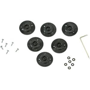 Zebra KIT,Acc Media Disk Support,19mm,ZQ500 Series,(Set of 3)