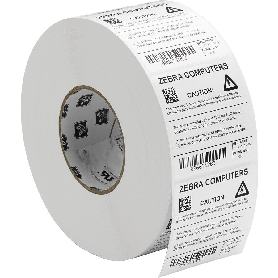 Zebra Z-Xtreme 4000T Multipurpose Label — 4″ × 3″