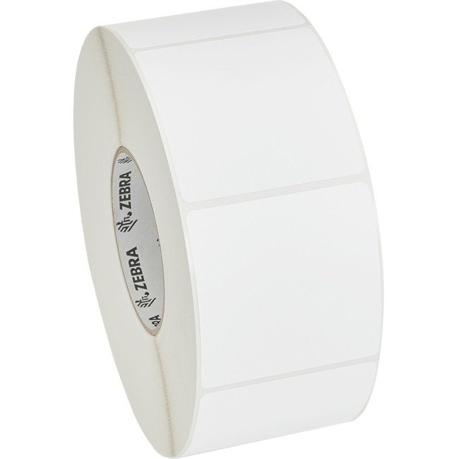 Zebra Z-Ultimate 4000T High-Tack White — 3″ × 3″