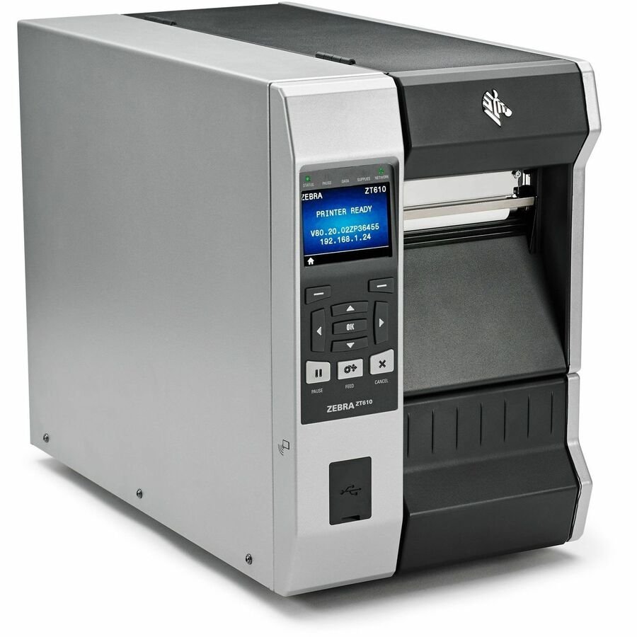 Zebra ZT610 Industrial Printer — 203 dpi (ZT61042-T010100Z)
