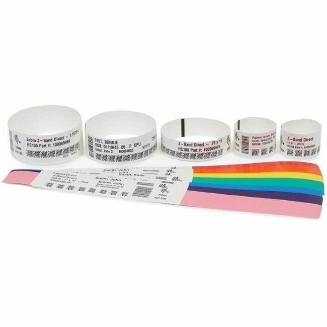 Zebra Z-Band QuickClip Kit — 1″ × 7″