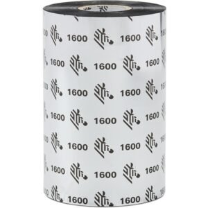 Zebra Wax Ribbon — 110mm × 450m