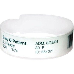 Zebra LaserBand Original Wristbands (PLS-114X)