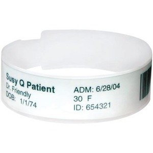 Zebra LaserBand Original Wristbands (PLS-214X)