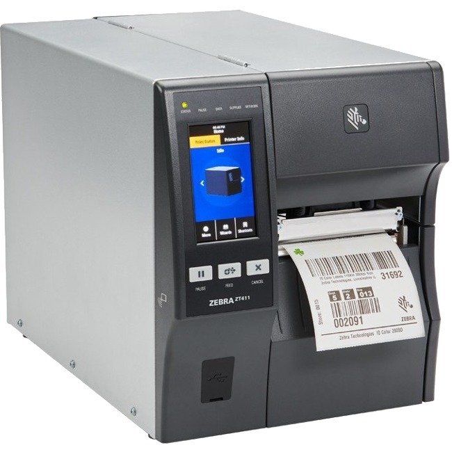 Zebra ZT411 Industrial Printer — 300 dpi (ZT41143-T0100A0Z)