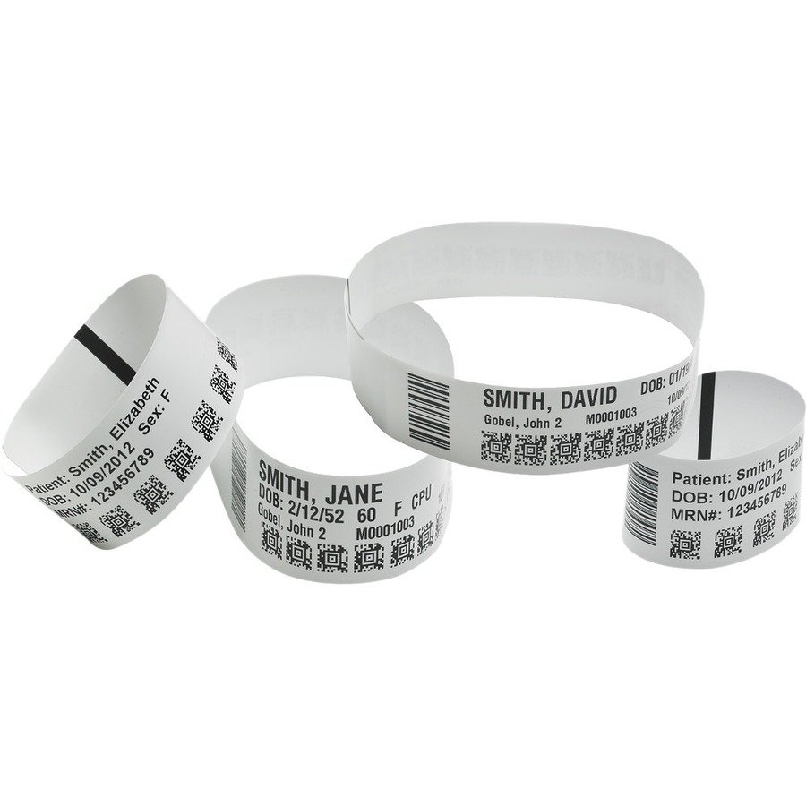 Zebra Z-Band Wristband — 1.2″ × 7.25″