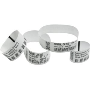Zebra Z-Band Wristband — 1" × 10.75" (10033832K)