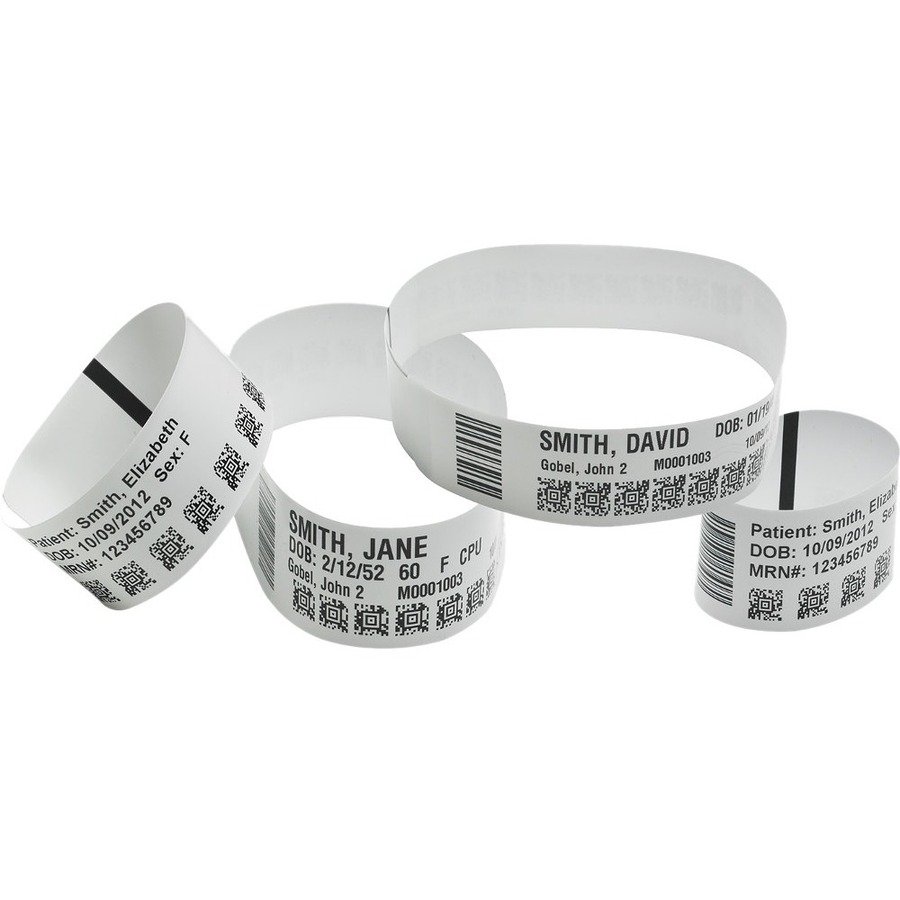 Zebra Z-Band Wristband — 1″ × 10.75″ (10033832K)