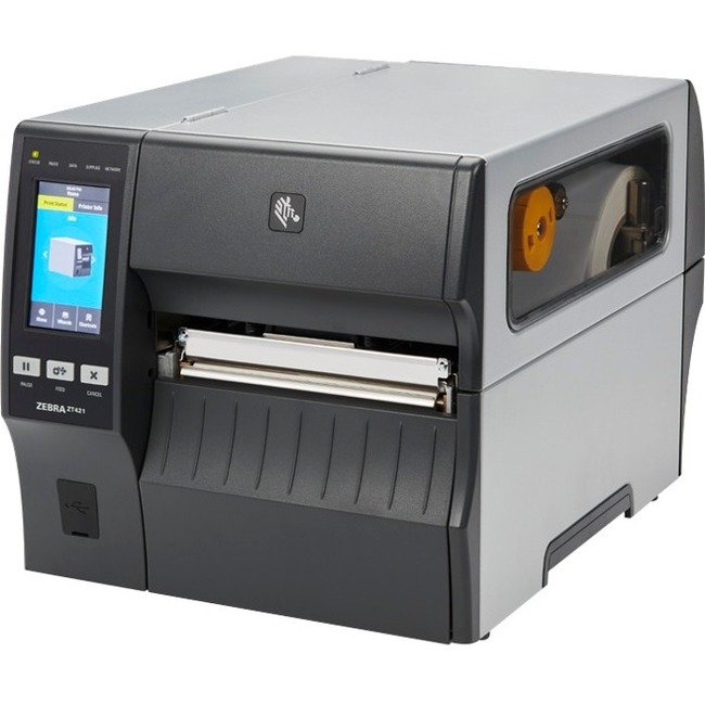 Zebra ZT421 Industrial Printer — 203 dpi (ZT42162-T0100AGA)