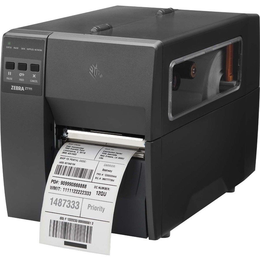 Zebra ZT111 Industrial Printer — 203 dpi (ZT11142-D01000FZ)