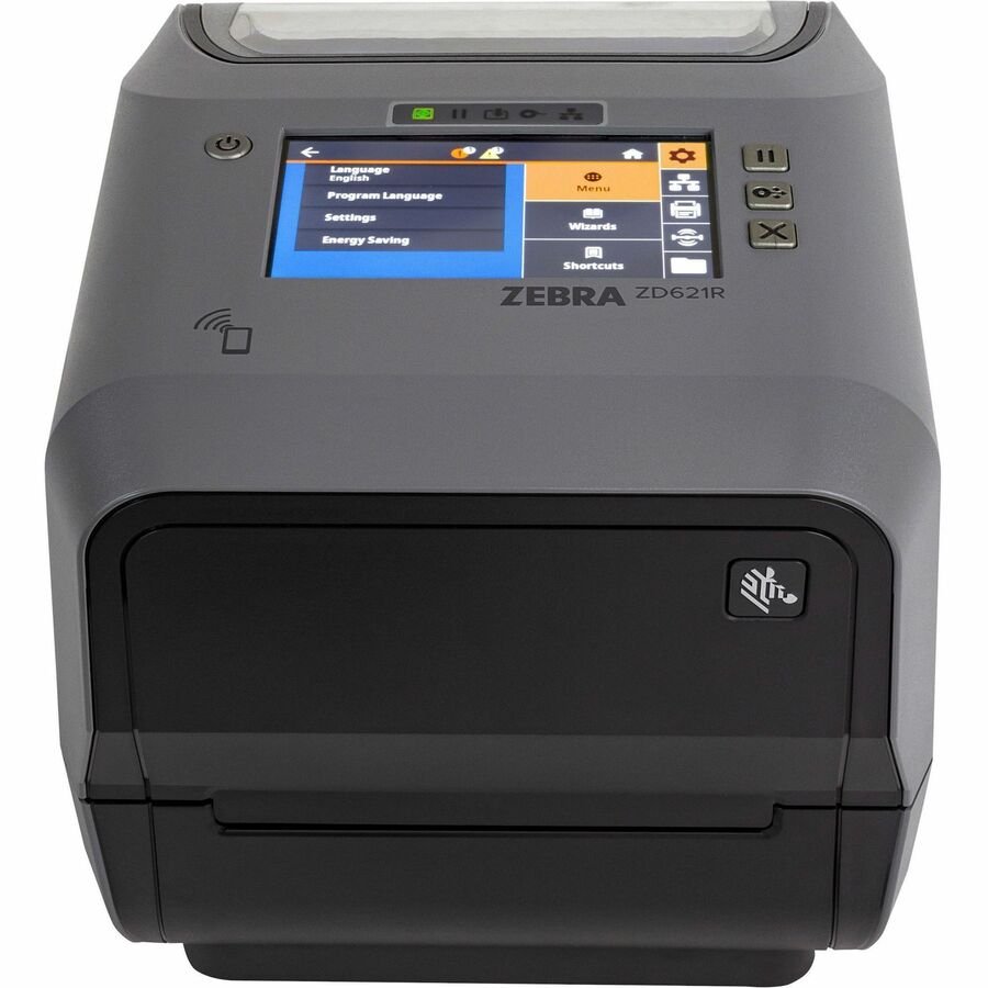 Zebra PRINTER, ZD621R, THERMAL TRANSFER (74/300M), COLOR TOUCH LCD;