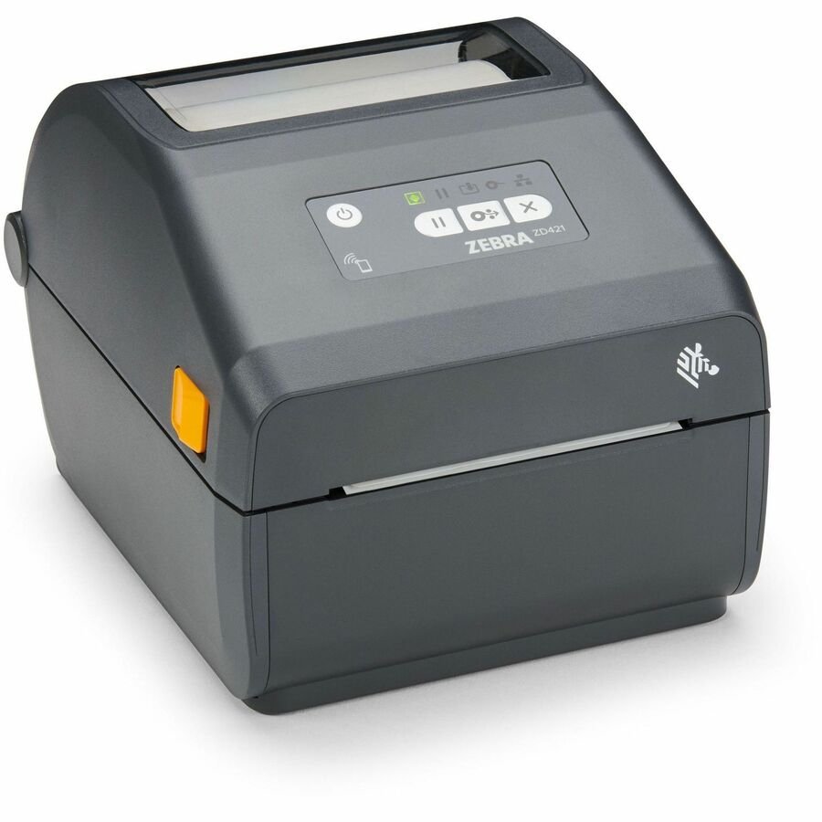 Zebra PRINTER, ZD421, DIRECT THERMAL, 300 DPI, USB, USB HOST, MODULAR — 300 dpi (ZD4A043-D01X01EZ)