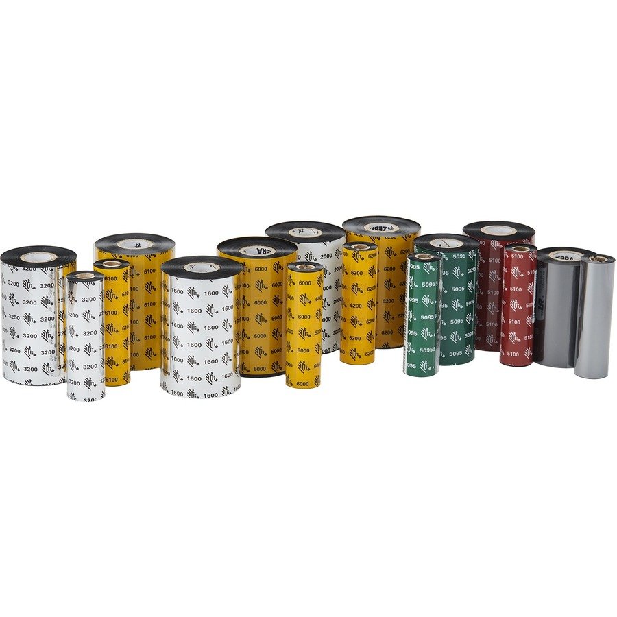 Zebra 5100 Premium Ribbon — 4.33″ × 1476′